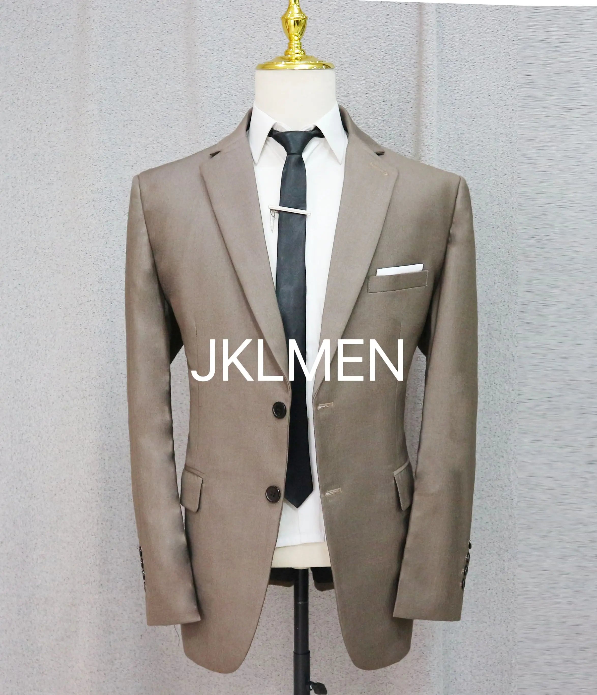 2023 Men's Suit Handsome Casual 2 Piece Suit For Men Wedding Tuxedos Notched Lapel Groomsmen Business Prom Blazer