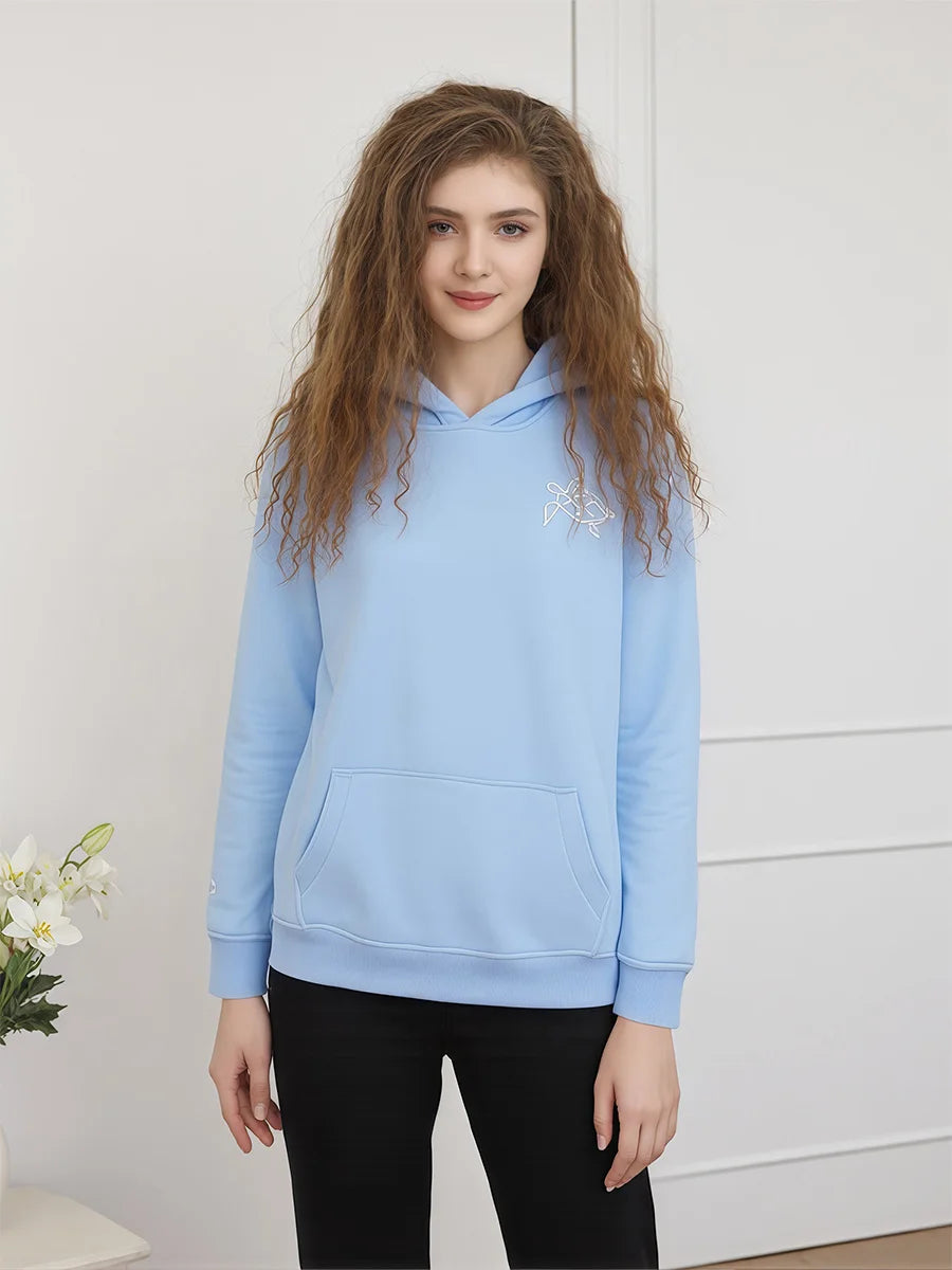 Women s Ocean-Inspired Hoodies with Sea Creature Print Long Sleeve Oversized Sweatshirts for Casual Streetwear Fashion
