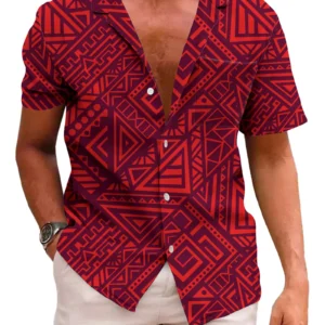 KYKU Mexico Shirt for Men Funny Beach Shirts Hawaiian Button Down Short Sleeve